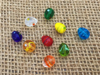 3 | Colorful Easter Egg Lampwork Beads