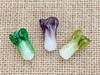 Dark green, purple or light green cabbage beads