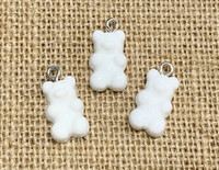 1 | White Gummy Bear Acrylic Charms