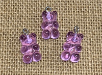1 | Purple Gummy Bear Acrylic Charms