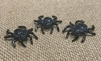 1 | Black Spider Enamel Charms