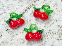 Add these to a cherry charm bracelet