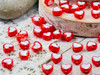 Make some dangle heart earrings
