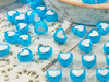 Make some dangle heart earrings