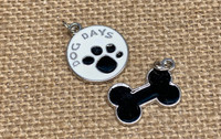 2 | Dog Days Dog Charms | Enamel