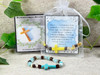 Each bracelet Handmade or as a Kit comes in a gift bag with a laminated card that makes a great book mark!