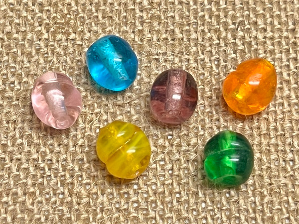 6 | Jelly Bean Beads - Aunt Jenny's Beads