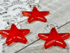Bold & Beautiful pendants, measuring 26x33x3mm (including loop) with 4-5mm clear glass loop hole