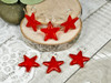 Bold & Beautiful pendants, measuring 26x33x3mm (including loop) with 4-5mm clear glass loop hole