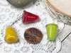 Frozen cocktails or delicious fruit drinks - 13x15mm with 2mm vertical beading holes