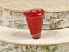 Strawberry Margarita or Daquiri, Strawberry smoothie, a V8 - 13x15mm with 2mm vertical beading holes