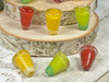 Frozen cocktails or delicious fruit drinks - 13x15mm with 2mm vertical beading holes