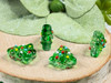 Christmas Tree Beads - 17x15x8mm - 1.2mm Vertical Holes