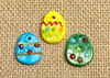 Choices of blue, yellow, or green - 16x20mm - 2mm Holes