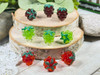 We have these beads in green and red too!