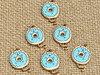 Lead & Nickel free - Kitty Cat Doughnut Charms