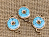 Lead & Nickel free - Kitty Cat Doughnut Charms