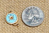 These charms measure 20x13mm with 1.6mm loop hole