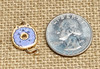 These charms measure 20x13mm with 1.6mm loop holes