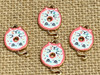 Lead & Nickel free - Kitty Cat Doughnut Charms