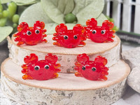 Red Crabs cute as can be! 