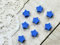These beads are made of polymer clay