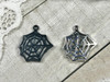 Pair with Halloween beads to make festive earrings