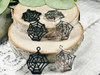 Lead-free metal and enamel charms
