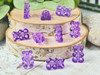 Yummy for your tummy acrylic gummy bear beads