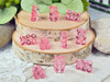 Yummy for your tummy acrylic gummy bear beads