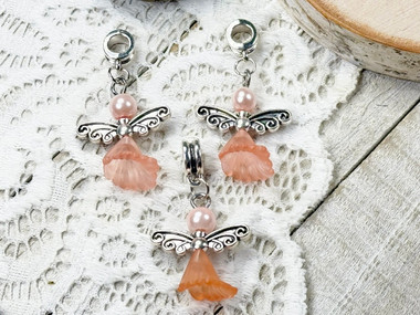 Elegant large hole dangle charms