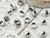 Add some black & white beads with these beads in between for a classy bracelet