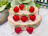 Make a quick and easy pair of apple earrings