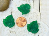 These leafs measure 22x24mm with 1mm front drilled holes