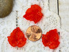 These leafs measure 22x24mm with 1mm front drilled holes