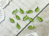 Perfect greens for earrings, bracelets, keychains and more