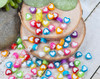 These beads are a great addition to awareness ribbon jewelry
