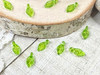 Perfect greens for earrings, bracelets, keychains and more 