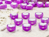 These beads are a great addition to awareness ribbon jewelry