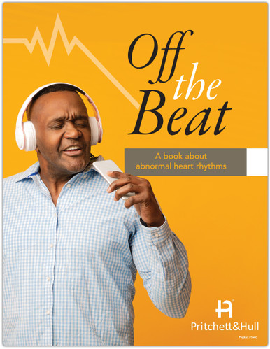 Off the Beat: a book about abnormal heart rhythms (164C) - front cover