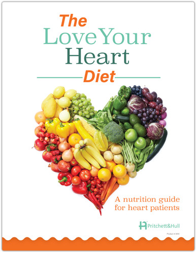 Comprehensive Cardiac Nutrition Patient Education BookletThe Love Your Heart Diet (Product #2618) is an evidence-based nutrition guide created specifically for healthcare providers to distribute in hospital cardiac units, outpatient clinics, and cardiac rehabilitation programs. Reviewed by cardiology nurses and registered dietitians, this booklet translates clinical dietary recommendations into actionable, easy-to-understand lifestyle guidance for patients recovering from heart disease or managing cardiovascular risk.  Key Features & Clinical BenefitsCategorized Food Lists: Simplifies dietary decisions with clear "Eat OFTEN," "Eat SOMETIMES," and "Eat RARELY" food tables.  Lipid & Blood Sugar Targets: Breaks down HDL vs. LDL cholesterol target numbers, fasting blood sugar goals, and A1C metrics in approachable terms.  Sodium & Sugar Limits: Highlights daily sodium guidelines, hidden salt sources, and American Heart Association added sugar limits.  Visual Portion Guides: Uses common objects—such as a tennis ball or a deck of cards—to help patients estimate portion sizes accurately.  Nutrition Label Breakdown: Teaches patients how to decode Nutrition Facts labels, % Daily Values, and serving sizes.  Heart-Smart Prep Tips: Details practical cooking methods, such as broiling meats and rinsing canned foods to reduce excess sodium.  Primary Topics CoveredManaging LDL ("bad") and HDL ("good") blood cholesterol levels  Controlling sodium intake to support healthy blood pressure and fluid balance  Differentiating natural sugars from harmful added sugars  Understanding saturated, unsaturated, and trans fats  Activity-based calorie guidelines organized by age and gender  Equip your patients with a reliable, easy-to-read educational resource that reinforces your clinical guidance and promotes long-term cardiovascular health.