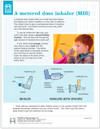 Pediatric MDI Use tearpad - front side