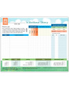 Ped Asthma Diary Tearpad (50 sheets per pad) (311A) - front side