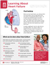 Learning About Heart Failure Tearpad (50 sheets per pad) (367A) - back side
