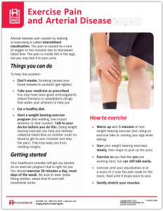 Exercise Pain and Arterial Disease (392A) - front side