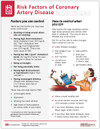 CAD Risk Factors Tearpad (50 sheets per pad) (429A) - back side