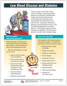 Hypoglycemia Tearpad (50 sheets per pad) (446) - front side