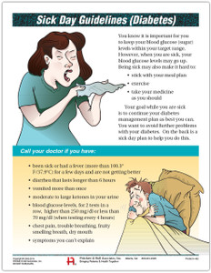Sick Day Plan Tearpad (50 sheets per pad) (462) - front side