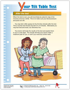 Learning About Your Tilt Table Test (570A) - page 1