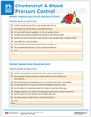 Cholesterol and BP Test Results Tear Sheet (596A) - back side